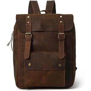 5097 Stylish Soft Leather Travel Shoulder Bag Office, Multi-functional
